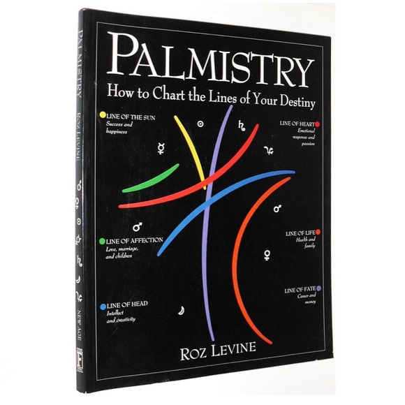 Palmistry; How to Chart the Lines of Your Destiny by Roz Levine Paperback Book - Picture 1 of 5